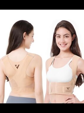 Vicorrect Adjustable Posture Corrector for Women: Comfortable Fit for Body Types